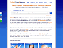 Tablet Screenshot of instant-hypnosis.com
